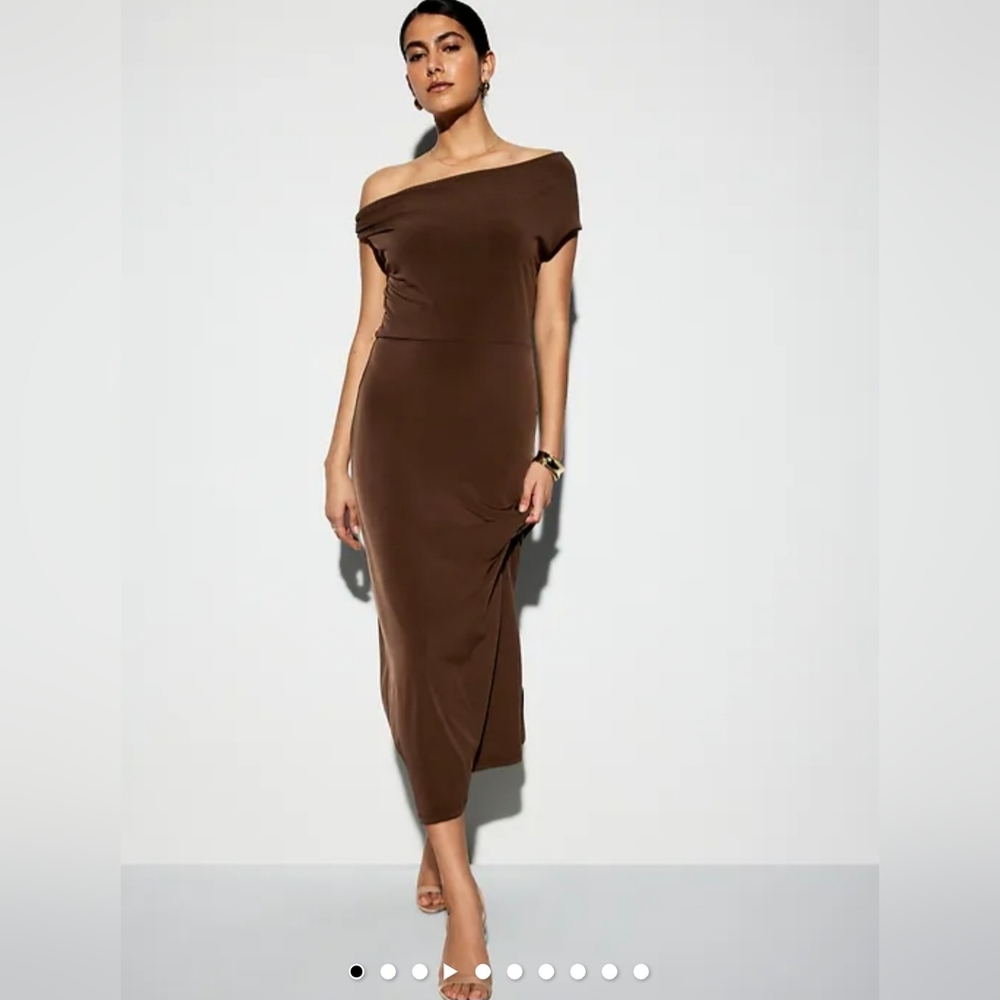 Old Navy | The Occassion One Shoulder Midi Dress
